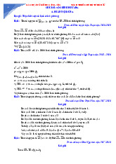 Bài toán số chính phương trong các đề thi học sinh giỏi Toán 6