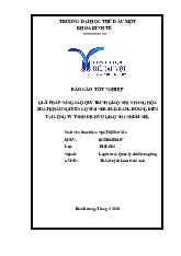 Báo cáo Tốt Nghiệp_ Giải Pháp Nâng Cao Giao Nhận Hàng Hóa Xuất Khẩu FCL Tại HDLinks môn Logistic và quản lý chuỗi cung ứng - Trường Đại học Thủ Dầu Một.