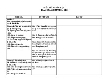 Đề cương ôn tập Môn Trắc địa đại cương | Đại học Xây Dựng Hà Nội