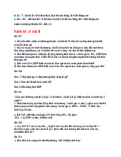 Tổng hợp đề môn Thương mại dịch vụ | Học viện Nông nghiệp Việt Nam