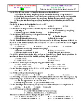 Đề thi thử tốt nghiệp 2025 môn Sinh phát triển từ đề minh họa giải chi tiết-Đề 1