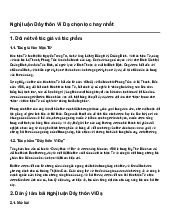 Nghị luận Đây thôn Vĩ Dạ chọn lọc hay nhất | Ngữ văn 11