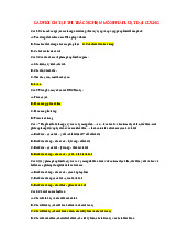 Câu hỏi ôn thi trắc nghiệm | Pháp luật đại cương | Đại học Nông Lâm Thành phố Hồ Chí Minh