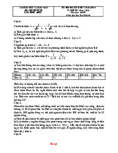 Đề Tuyển Sinh 10 Môn Toán Sở GD Thừa Thiên Huế 2025-2026 Có Đáp Án