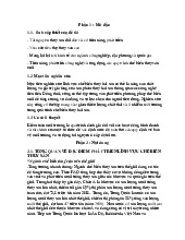 MT và lợi thế cạnh tranh Môn Các vấn đề kinh tế đương đại | Trường Học Viện nông nghiệp Việt Nam