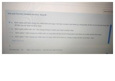 TOP câu hỏi trắc nghiệm Môn Kỹ thuật lập trình | Đại học Bách Khoa Hà Nội