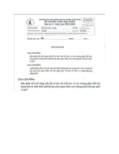 Bài Thi Kết Thúc Học Phần môn Triết học Mác - Lênin | Trường Đại học Khoa học Tự nhiên, Đại học Quốc gia Thành phố Hồ Chí Minh