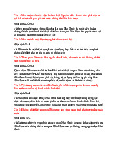 Đề cương môn pháp luật đại cương- Trường Đại học bách khoa - Đại học đà nẵng.