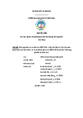 Chứng minh sự ra đời của ĐCSVN là 1 tất yếu lịch sử.Em hãy nêu nhận thức của bản thân về vai trò lãnh đạo của ĐCSVN đối với CMVN trong giai đoạn hiện nay | Bài tập lớn môn Lịch sử đảng cộng sản Việt Nam