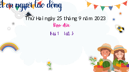 Giáo án điện tử Đạo đức 4 Cánh diều: Biết ơn người lao động ( tiết 3)