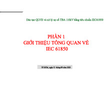 Đào tạo QLVH và xử lý sự cố TBA 110kV bằng tiêu chuẩn IEC61850 môn Quản lí văn hóa | Đại học Kinh tế Thành phố Hồ Chí Minh
