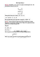 Bài ôn tập chương 3 Lý thuyết hành vi tiêu dùng môn Kinh tế vi mô | Trường Đại học Kinh Tế Quốc Dân