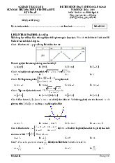 Đề thi chọn HSG Toán 10 năm 2024 – 2025 cụm Lục Ngạn – Bắc Giang