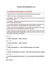 Câu hỏi ôn tập chương 4 quản lý du lịch  | Đại học Kinh tế Kỹ thuật Công nghiệp