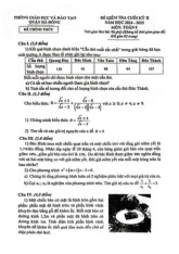 Đề cuối kỳ 2 Toán 9 năm 2024 – 2025 phòng GD&ĐT Hà Đông – Hà Nội