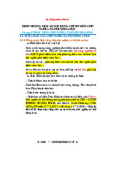 Bản tóm tắt ý chính môn Chủ nghĩa xã hội khoa học | Trường Đại học Mở Thành phố Hồ Chí Minh