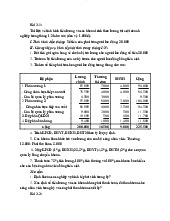 Bài tập quản lý tài chính doanh nghiệp | Đại học Kinh tế Kỹ thuật Công nghiệp