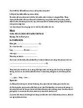 Cách viết bản kiểm điểm cá nhân cuối học kì của học sinh