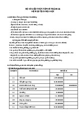BỘ SỐ LIỆU THỰC TẬP KẾ TOÁN  | Đại học Kinh tế Kỹ thuật Công nghiệp