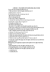 Tổng quan mục lục  - Môn chủ nghĩa xã hội khoa học| Đại học Kinh Tế Quốc Dân