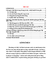 Lý thuyết về thị trường cung và cầu | Môn kinh tế vĩ mô