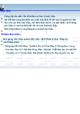 Giới thiệu về Máy Điện và Hệ Thống Năng Lượng Điện  môn Vật lý đại cương 2 | Trường Đại học Bách Khoa Hà Nội