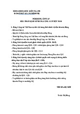 NỘI DUNG ÔN TẬP HỌC PHẦN LỊCH SỬ ĐẢNG CỘNG SẢN VIỆT NAM 2023 | Học viện Hành chính Quốc gia