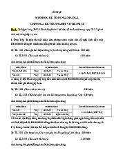 GIẢI BÀI TẬP CHƯƠNG 2 - KẾ TOÁN NGÂN HÀNG 1 (KTNH)