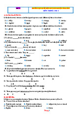 Đề Ôn Tập HK 1 Anh 6 Global Success 2025-2026 Có File Nghe Đáp Án-Đề 11Đề Ôn Tập HK 1 Anh 6 Global Success 2025-2026 Có File Nghe Đáp Án-Đề 11