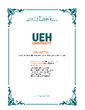 Báo cáo dự án Thống kê văn hóa đọc sách của sinh viên hiện nay môn Thống kê ứng dụng | Đại học Kinh tế Thành phố Hồ Chí Minh