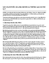 Lịch sử phát triển của pháp luật dân sự Việt Nam qua các thời kỳ ?