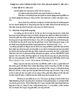 Chương 2:Quy trình chuỗi cung ứng :hoạch định và thu mua