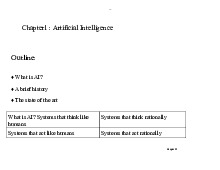 Chapter 1: Artificial Intelligence | Đại Học Nội Vụ Hà Nội