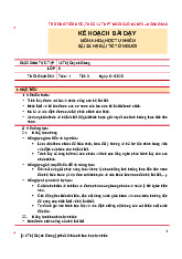 Giáo án dự giờ buổi 1 - Bài 35 Hệ bài tiết ở người môn Khoa học tự nhiên  lớp 8  | Sách kết nối tri thức