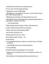 TOP 20 câu trắc nghiệm kinh tế vĩ mô | Đại học Kinh tế Thành phố Hồ Chí Minh