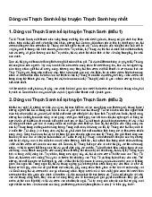 Đóng vai Thạch Sanh kể lại truyện Thạch Sanh hay nhất | Ngữ văn 6