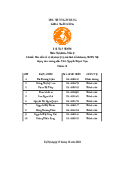 Bài Tập Chủ Đề: Tìm Hiểu Về Vị Trí Pháp Lý Và Mô Hình Tổ Chức Của Ngân Hàng Trung Ương Mỹ | Tài Chính Tiền Tệ