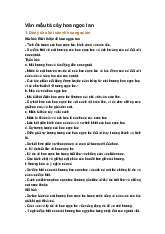 Văn mẫu tả cây hoa ngọc lan