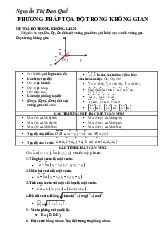 Toan lop 12 - hinh hoc khong gian