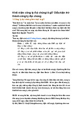 Khái niệm công ty đại chúng là gì? Điều kiện trở thành công ty đại chúng