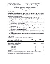 Bài kiểm tra môn Kinh Tế và Quản Lý Công Nghiệp | Trường Đại học Bách khoa, Đại học Đà Nẵng