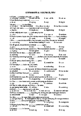 Bài tập Tiếng Anh - Tiếng Anh | Trường Đại học Bách khoa Thành phố Hồ Chí Minh