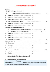 Chương III - Giải tích 2 - Nhóm ngành 1  - Giải tích II (MI1120) | Trường Đại học Bách khoa Hà Nội
