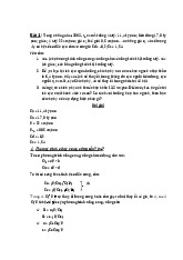 Bài tập tham khảo - Môn Kinh tế vĩ mô - Đại Học Kinh Tế - Đại học Đà Nẵng