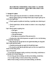 Bài tập Môn Tâm lý học giáo dục | Đại học Sư Phạm Hà Nội