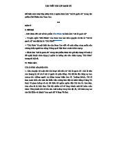 Phân Tích Hình Ảnh "Cái Lò Gạch Cũ" Trong Tác Phẩm Chí Phèo (TÁC PHẨM 1)
