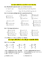 Đề cương môn Toán cao cấp - Trường Đại học lao động -  xã hội.