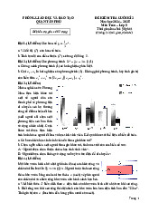Đề cuối kì 2 Toán 9 năm 2024 – 2025 phòng GD&ĐT Tân Phú – TP HCM