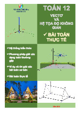 Vectơ và hệ tọa độ trong không gian Toán 12 – Võ Công Trường
