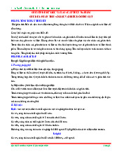 Chuyên đề dữ liệu và xác suất thực nghiệm ôn thi học sinh giỏi Toán 6